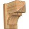 Ekena Millwork Legacy Arts & Crafts Rough Sawn Outlooker, Western Red Cedar, 8"W x 14"D x 14"H OUT08X14X14LEC03RWR - alternate 1